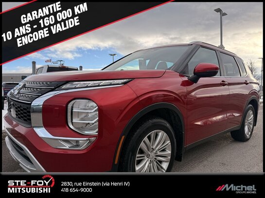 Mitsubishi Outlander SE AWD, SIÈGES CHAUFANTS, VOLANT CHAUFFANT 2023 Rouge