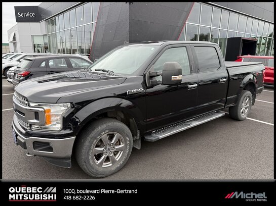 Ford F-150 XLT Cabine SuperCrew 4x4, Sièges chauffants, Attache remorque 2019 Noir