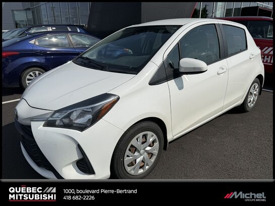 Toyota Yaris Hatchback LE, Sièges chauffants, Climatisation, Bluetooth 2018 Blanc