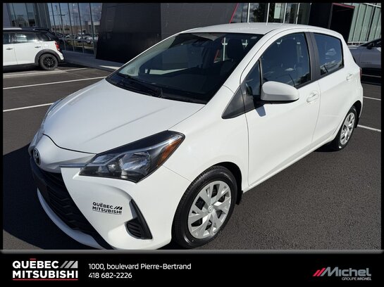Toyota Yaris Hatchback LE, Sièges chauffants, Climatisation, Bluetooth 2018 Blanc