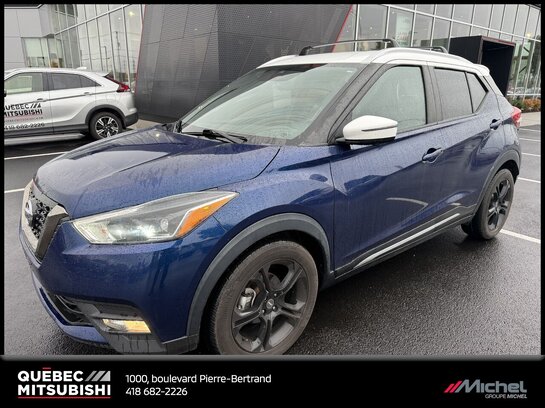 Nissan Kicks SR, Sièges chauffants, Camera 360, Aides à la conduite 2020 Bleu