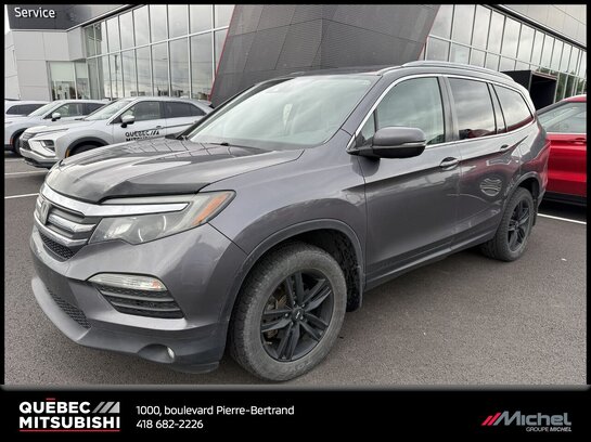 Honda Pilot EX-L AWD, 8 passagers, Cuir, Capacité 5000lbs 2017 Gris