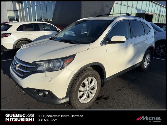 Honda CR-V EX Awd, Toit ouvrant, Sièges chauffants, Démarreur à distance 2014 Blanc