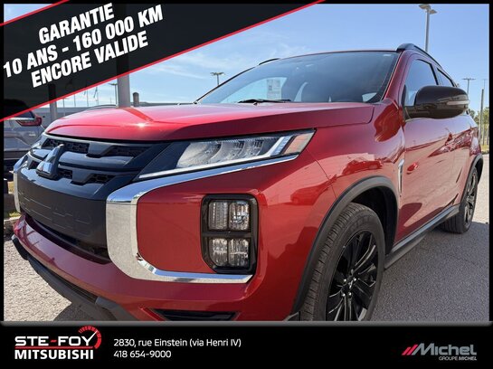 Mitsubishi RVR LE AWD, DECTECTREUR D'ANGLES MORT, VOLANT CHAU 2022 Rouge
