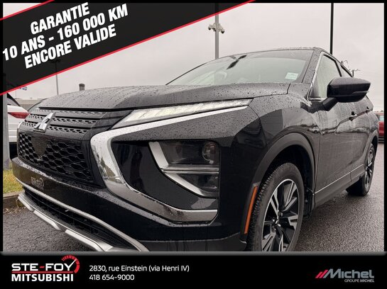 Mitsubishi Eclipse Cross SE AWD, DÉMARREUR À DISTANCE, VOLANT CHAUFFANT. 2023 Noir