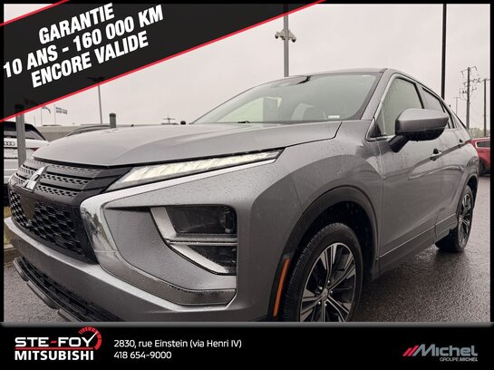Mitsubishi Eclipse Cross ES AWD, SIÈGES CHAUFFANTS, CAMÉRA DE RECUL 2022 Gris