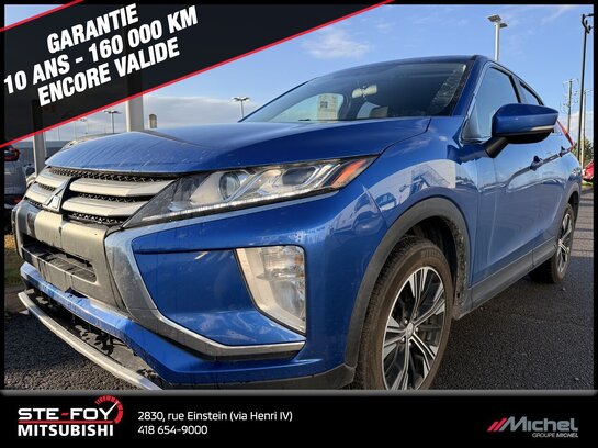 2019 Mitsubishi Eclipse Cross ES AWD, SIÈGES CHAUFFANTS, CAMÉRA DE RECUL Blue 2019 Mitsubishi Eclipse Cross ES AWD, SIÈGES CHAUFFANTS, CAMÉRA DE RECUL Blue
