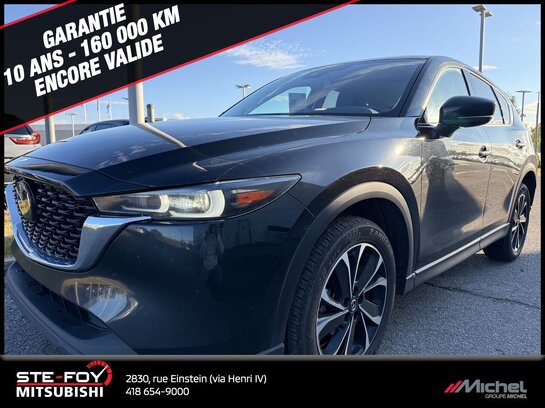 Mazda CX-5 GT AWD, CUIR, TOIT OUVRANT, VOLANT CHAUFFANT 2023 Noir