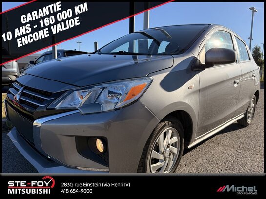 Mitsubishi Mirage SE, CAMÉRA DE RECUL, GARANTIE, 2032, BLUETOOTH 2022 Gris