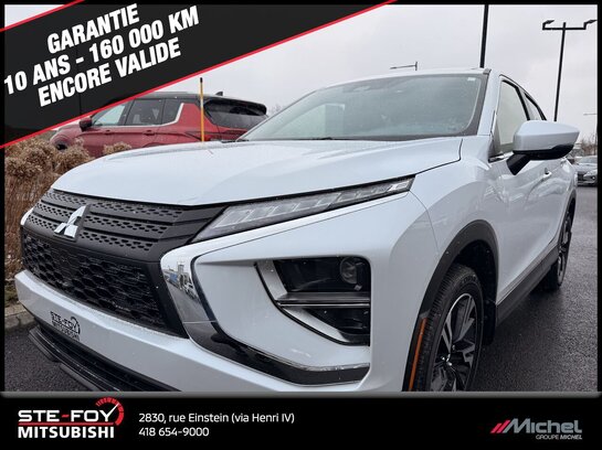 2024 Mitsubishi Eclipse Cross ES AWD, SIÈGES CHUAFANTS, CAMÉRA DE RECUL White