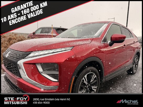 2024 Mitsubishi Eclipse Cross ES AWD, SIÈGES CHUAFANTS, CAMÉRA DE RECUL Red