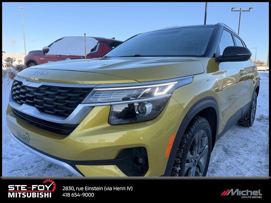 Kia Seltos LX Traction Int&eacute;grale, si&egrave;ges chauffants, 2022 Jaune