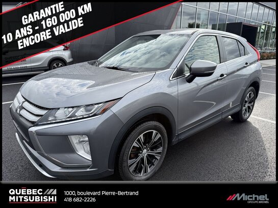2019 Mitsubishi Eclipse Cross ES S-AWC, Traction intégrale, Démarreur, Garantie 2029 Grey 2019 Mitsubishi Eclipse Cross ES S-AWC, Traction intégrale, Démarreur, Garantie 2029 Grey
