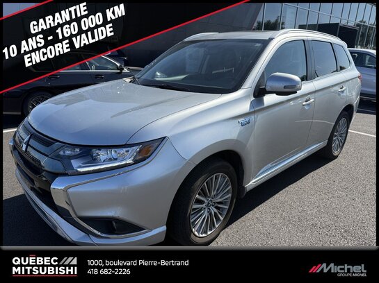 Mitsubishi Outlander PHEV LE S-AWC, Hybride, Volant chauffant, Garantie 2032 2022 Argent