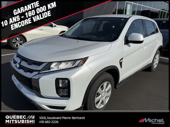 Mitsubishi RVR ES AWC, Climatisation, Apple Carplay/Android Auto, Jamais accidenté 2023 Blanc