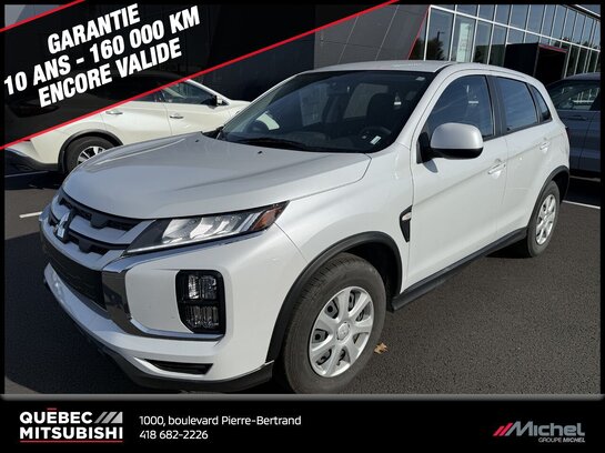 Mitsubishi RVR ES AWC, Sièges chauffants, Connectivités, Climatisation 2023 Blanc