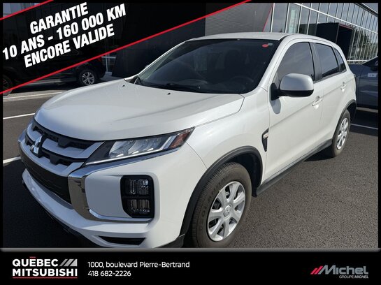 Mitsubishi RVR ES Traction avant, Sièges chauffants, Connectivités 2021 Blanc