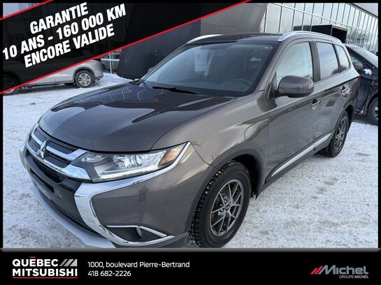 2018 Mitsubishi Outlander ES AWC, Si&egrave;ges chauffants, 7 passagers, Bluetooth Bronze