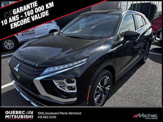 Mitsubishi Eclipse Cross SE S-AWC, Volant chauffant, Démarreur, Garantie 2034 2024 Noir Mitsubishi Eclipse Cross SE S-AWC, Volant chauffant, Démarreur, Garantie 2034 2024 Noir