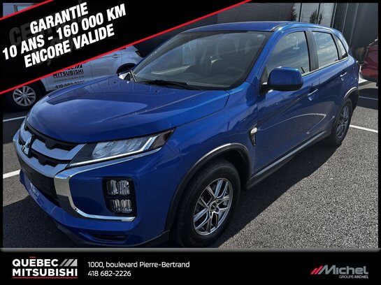 Mitsubishi RVR ES AWC, Climatisation, Apple Carplay/Android Auto, Jamais accidenté 2023 Bleu Mitsubishi RVR ES AWC, Climatisation, Apple Carplay/Android Auto, Jamais accidenté 2023 Bleu