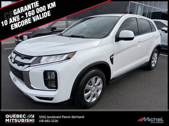 2021 Mitsubishi RVR ES Traction avant, Sièges chauffants, Connectivités White