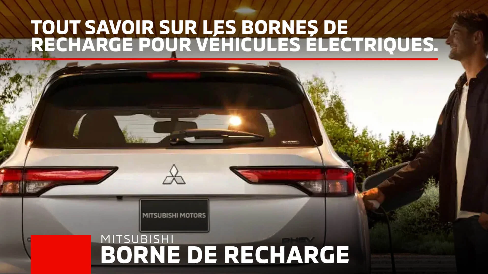 Tout savoir sur les bornes de recharge pour véhicules électriques et hybrides Mitsubishi au Québec