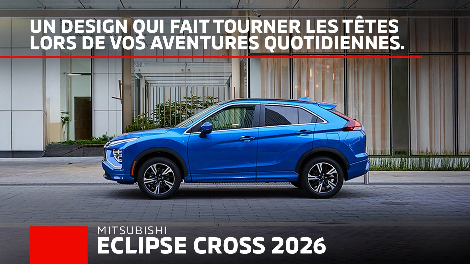 Mitsubishi Eclipse Cross 2026 : VUS compact à traction intégrale au design audacieux et technologies avancées